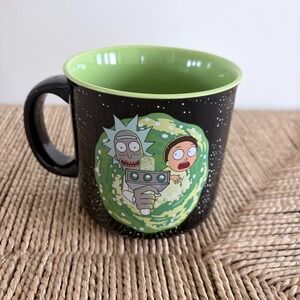 Rick and Morty Portal Gun Official Adult Swim Collectible Coffee Mug 20 oz